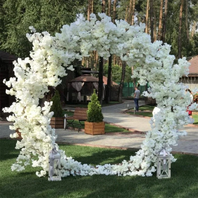 Ifg Florist Supply Elegant 45inch White Wedding Backdrop Flower For ...