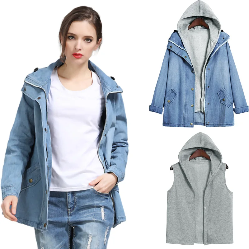 Winter Coat Cooling Demin Jacket 