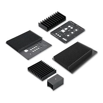 CNC Machined Aluminum Heatsinks for Audio/Industrial/LED Applications