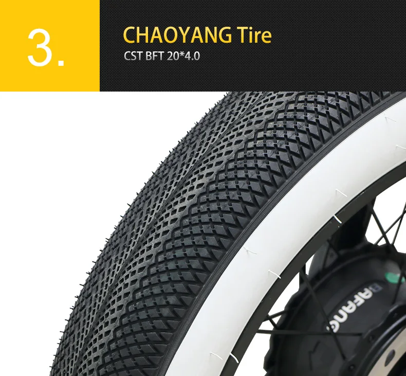 White Aluminum Alloy 20 Spoke Wheels 7 Speed Mechanical Variable Speed