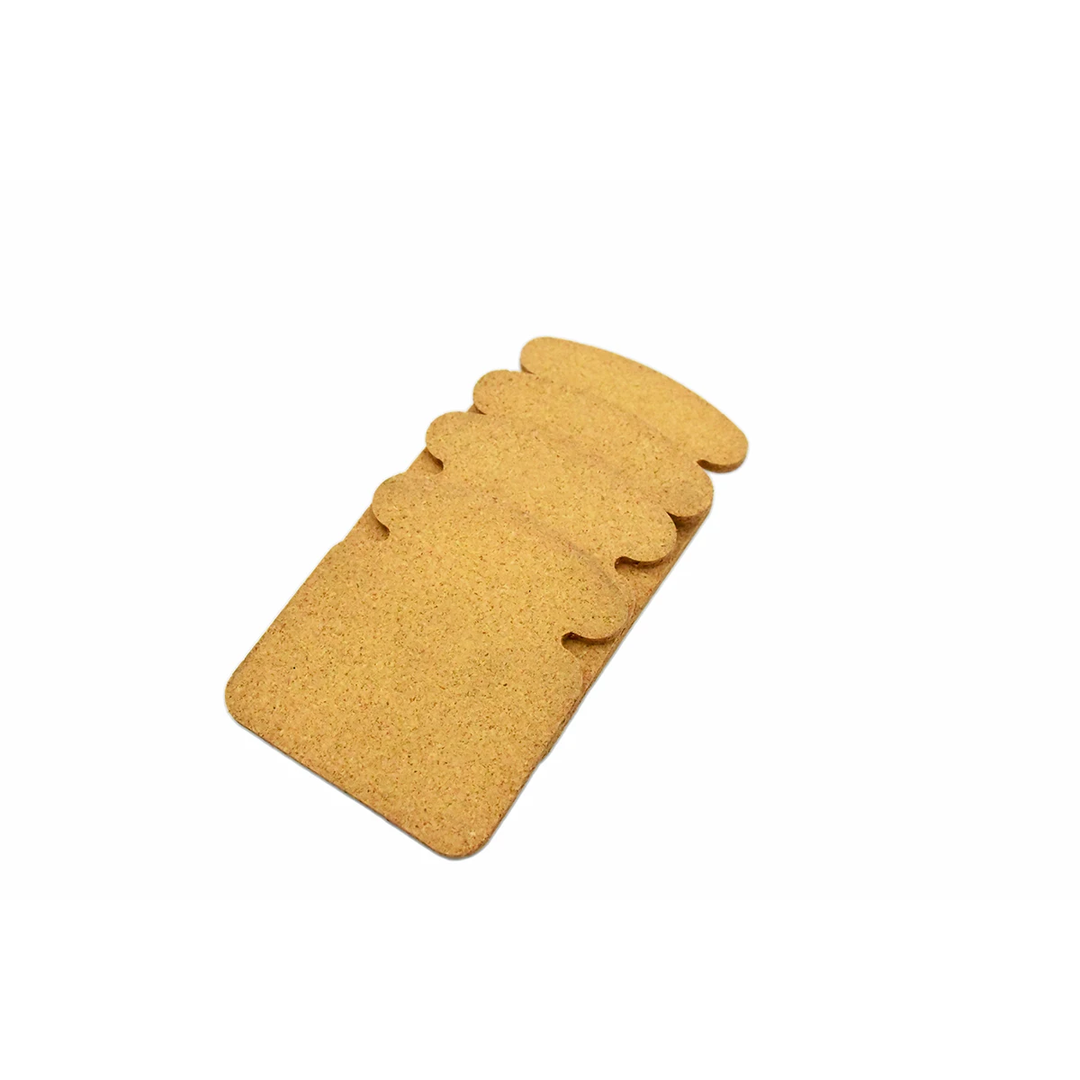 Natural Rounded Corners Cork Coasters Reusable Coasters For Sheatresistant Cold Drink Coaster