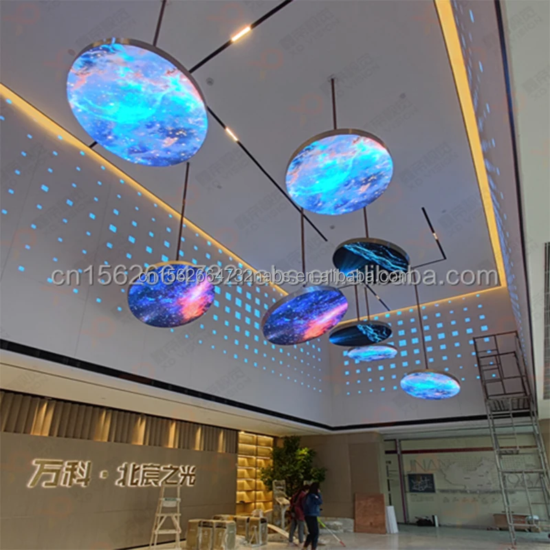 Led Circle Screen Indoor Or Outdoor Led Round Shape Led Display Screen