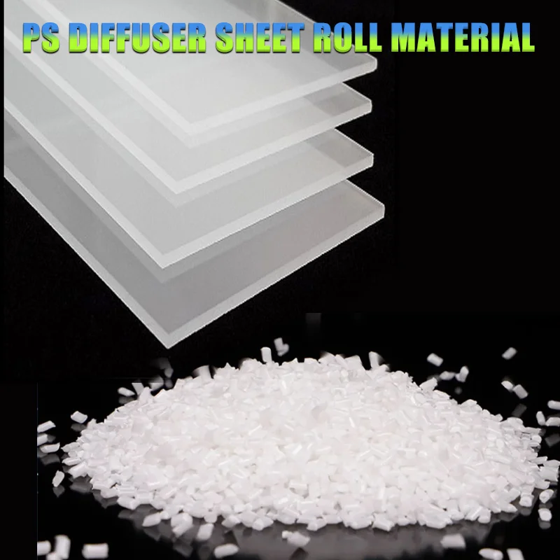 Sunplas  Competitive Price White PS Diffuser Sheet/polystyrene Plastic Diffuser Plate for LED Lighting