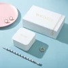 White jewelry box