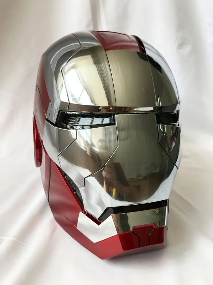 MK5 Adult Iron-Man Helmet Prop ABS Material for Movie Halloween for Wearable Voice-activated Electric Party Masks MK5 Adult Iron-Man Helmet Prop ABS Material for Movie Halloween for Wearable Voice-activated Electric Party Masks