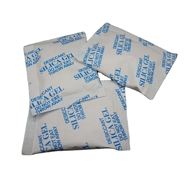 three-in-one paper silica moisture absorber 5g desiccant silica