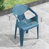 2 sedie-altezza seduta 45 cm-tavolo non incluso