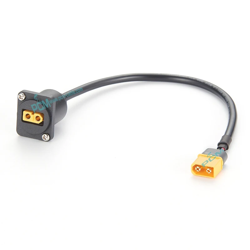 Panel Mount XT60 Charge Extension Cable