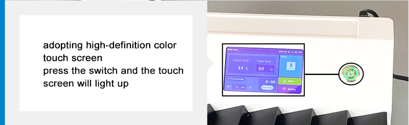 led screen slide warmer