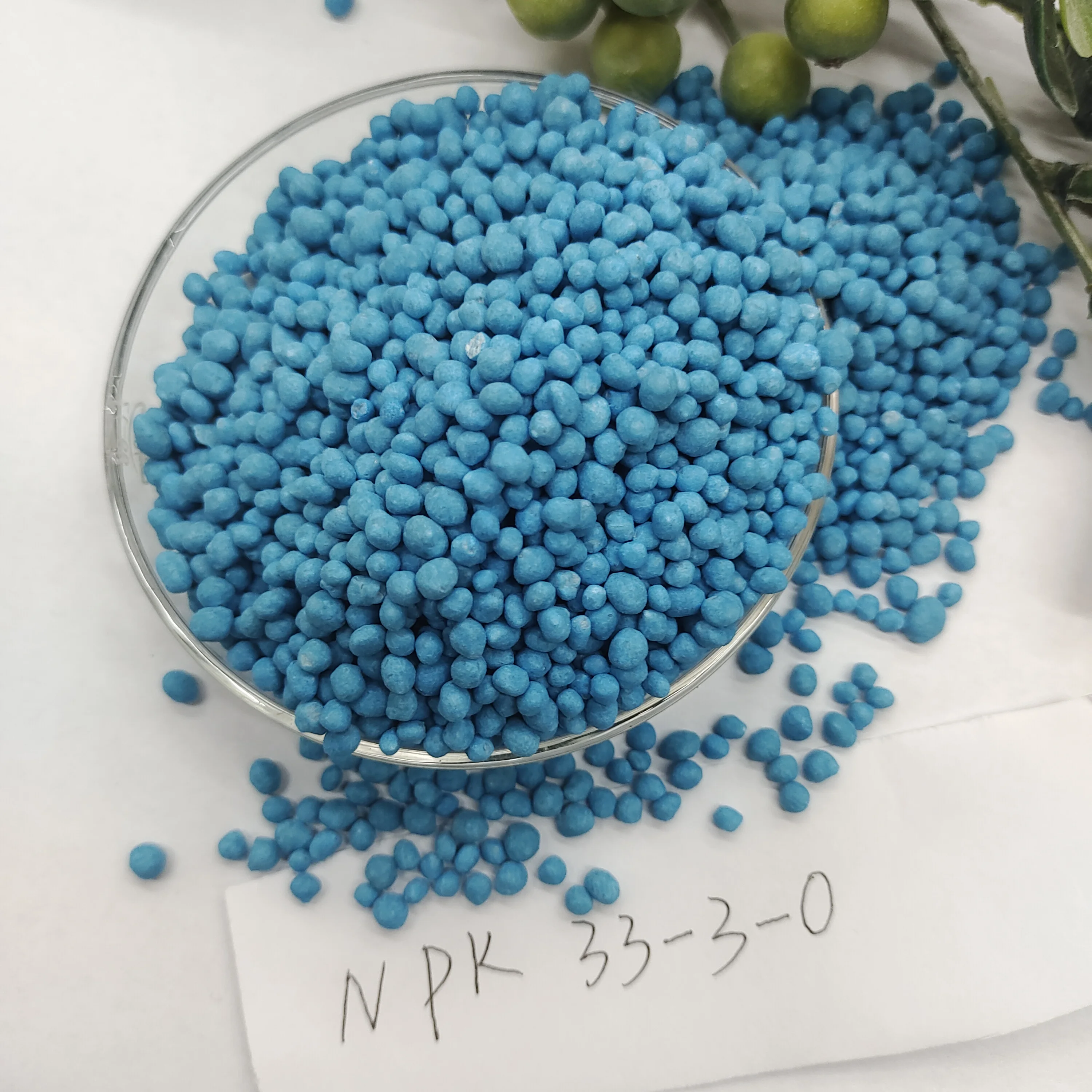 Chemikalie NPK 33-3-0 Blaue Farbe Misch dnger Landwirtschaft qualitt fr  Pflanzen