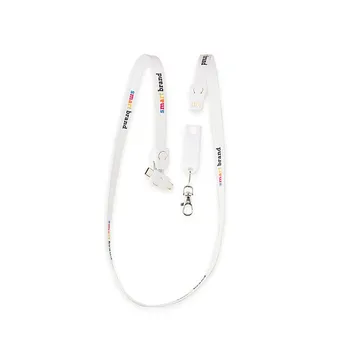 2020 gadget lanyard USB charging cable with whole sale price corporate gift 3 in 1 charging cable