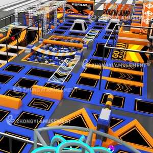 Design Wholesale Indoor Trampoline Park Equipment - Ninja Course, Rope Adventure & Bounce Arena - Turnkey Solution for Gym
