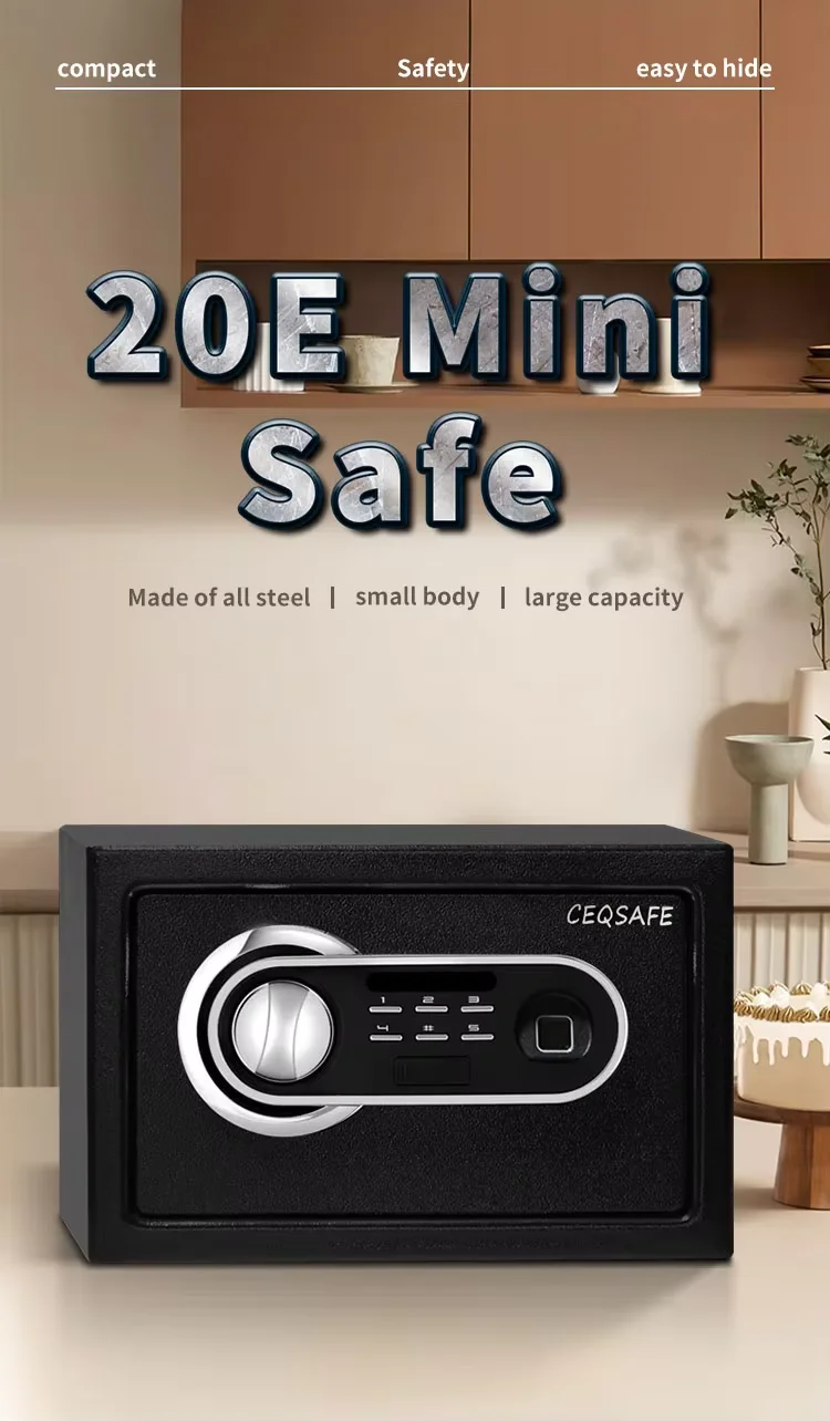 CEQSAFE Wholesale Energy Saving Metal Electronic Hotel Cion Safe Deposit Box details