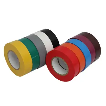 0.18mm cutting jumbo roll log roll long PVC Insulation Tape  Adhesive repair high temp Electrical Tape for cable wire connection