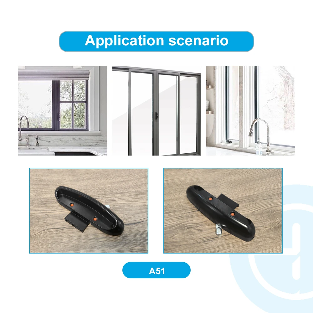 High Security Push Lock Window Door Bolts Cyprus Iraq Turkey Aluminium Sliding Glass Door Push Handles Door Window Accessories
