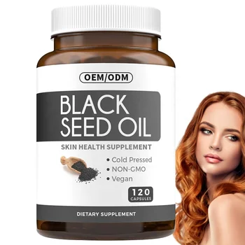 Best Selling Black Seed Oil Capsules Immunity Supporting Skin Health Herbal Supplements