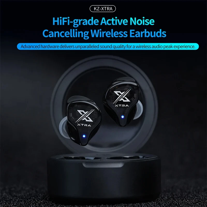KZ Xtra Multi-Mode ANC QCC3091 Hybrid Technology TWS Earbuds