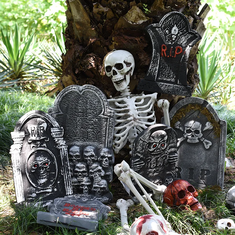 halloween hot sale grave dark cheap blank resin