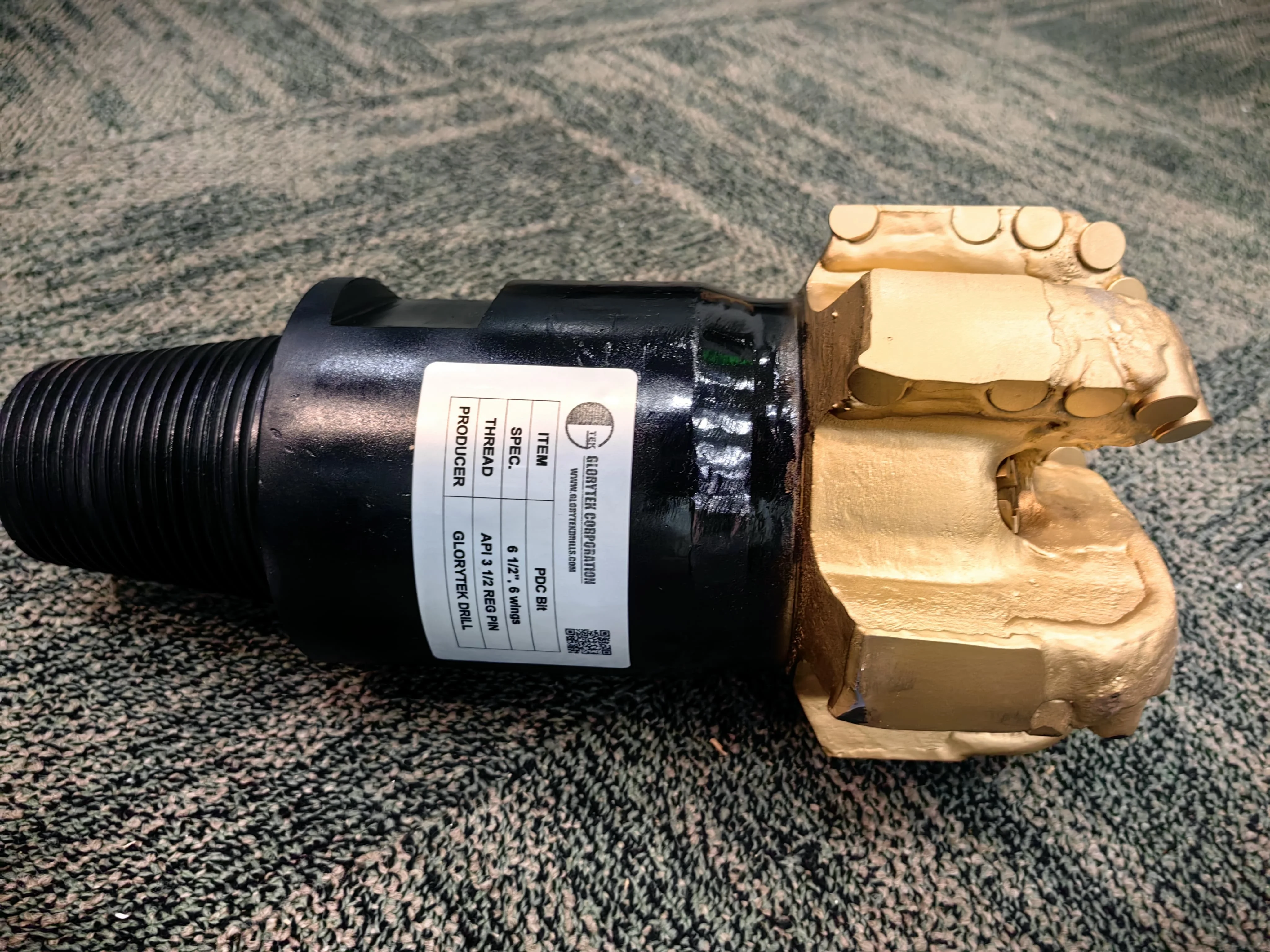 PDC Bit 6 1/2" PDC Drilling Bit Geothermal Well Drilling Tools Price