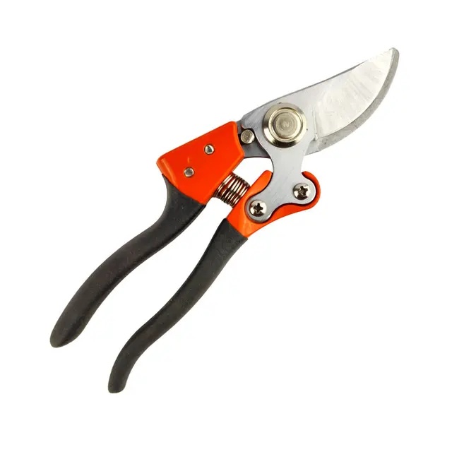 Factory Wholesale Industrial Grade Garden Pruner Shears Stainless Steel Blade High Resilience Spring Ergonomic Non Slip Handle
