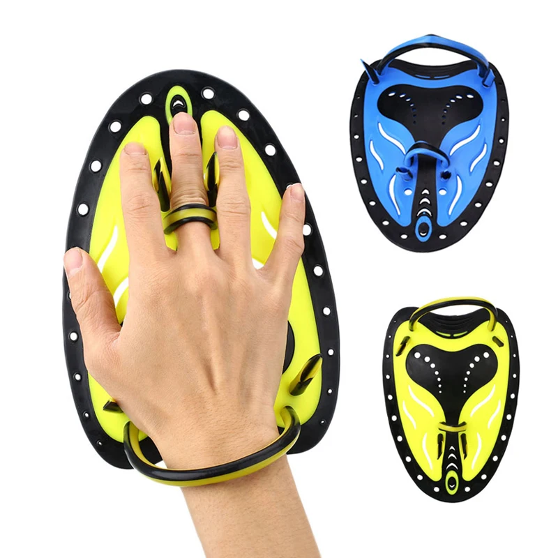 Custom Logo Printing Swim Hand Paddles Professional Swimming Training Power Swimming Paddles