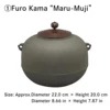 Furo Kama « Maru-Muji »