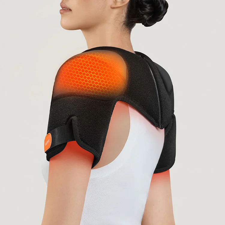New Trending Hot Selling Items for 2026 Heating Vibration Shoulder Massager Shoulder Arthritis Pain Relief Wrap Belt Device