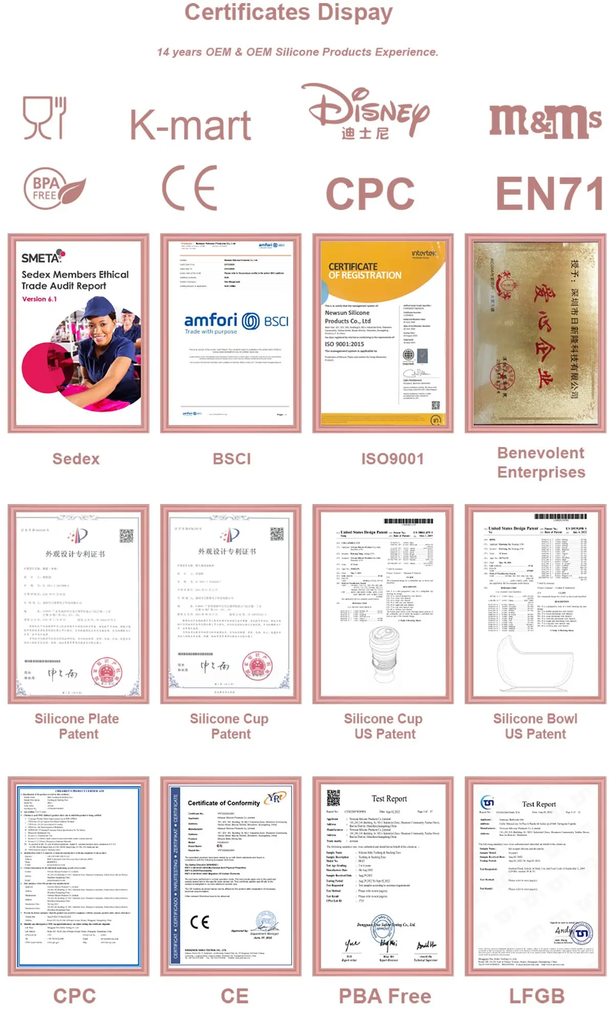 Newsun Silicone Rubber Baby Supplies & Products Kids Dining Feeding