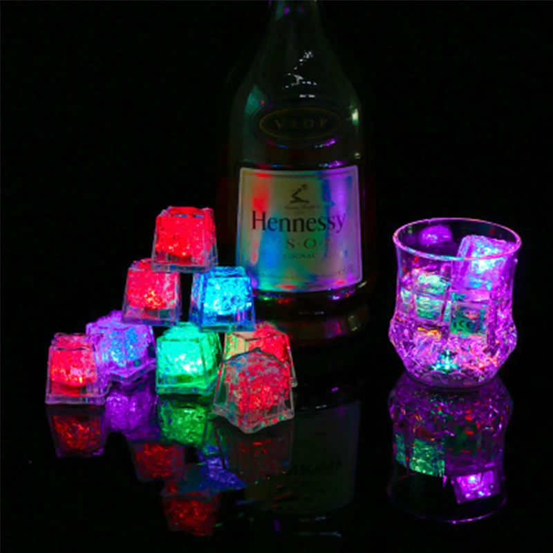 Party Wedding Decor Glowing Flashing Ice Cube Light Up Ice Cubes Buy