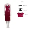 Versión estampada de Ada Wong (falda, funda, pajarita)