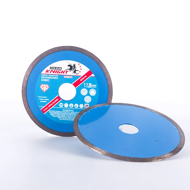 Рыцарь 4 1/2 дюйма 115 мм непрерывные алмазные лезвия пилы для измельчения кирпичей и бетона