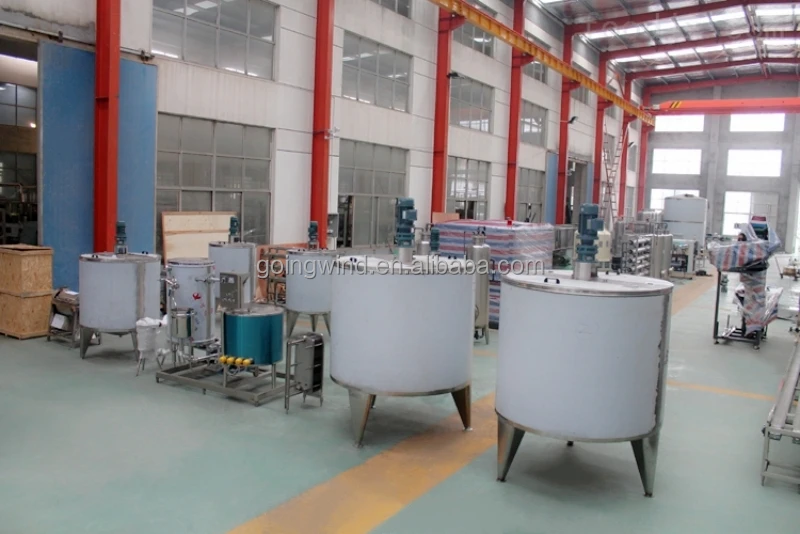 Good Price Automatic Mini Dairy Processing Plant Equipment Auto 100l/h 500l/h Pasteurized Milk Mini Lab Equipments for Sale