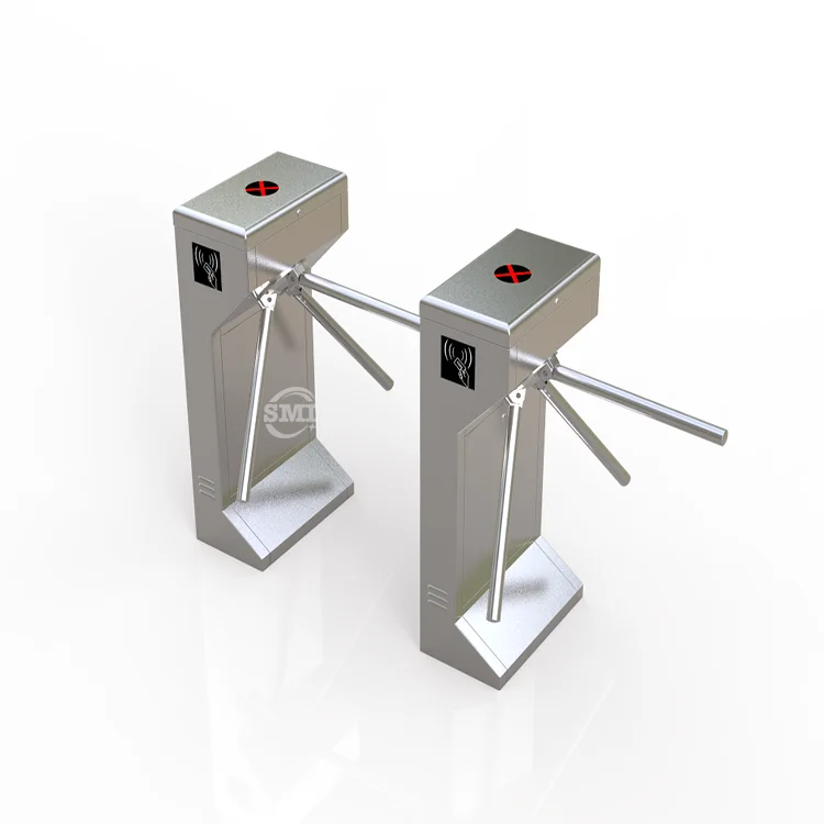 Mini Tripod Turnstile with Coin Acceptor Vertical Tripod Turnstile Bus Access Control Product