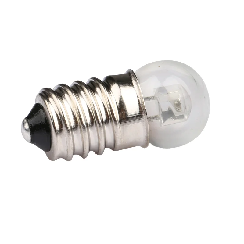 G11 E10 Flashing Spherical Bulb LED Dc3v Flashlight Spotlight Bulb