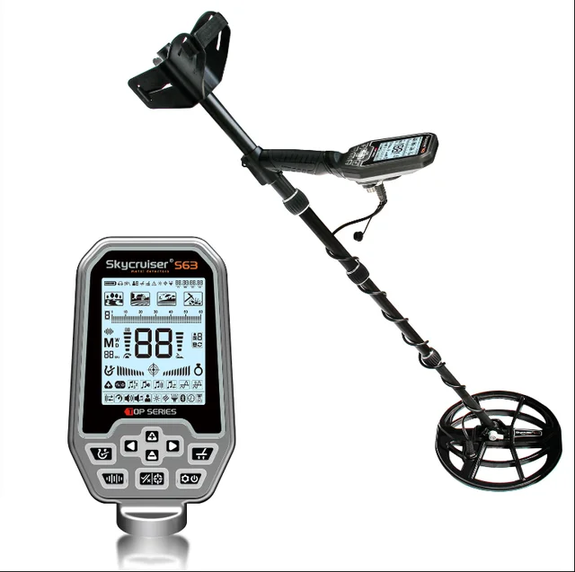 S63 Professional whole body waterproof underground metal detector best treasure hunter