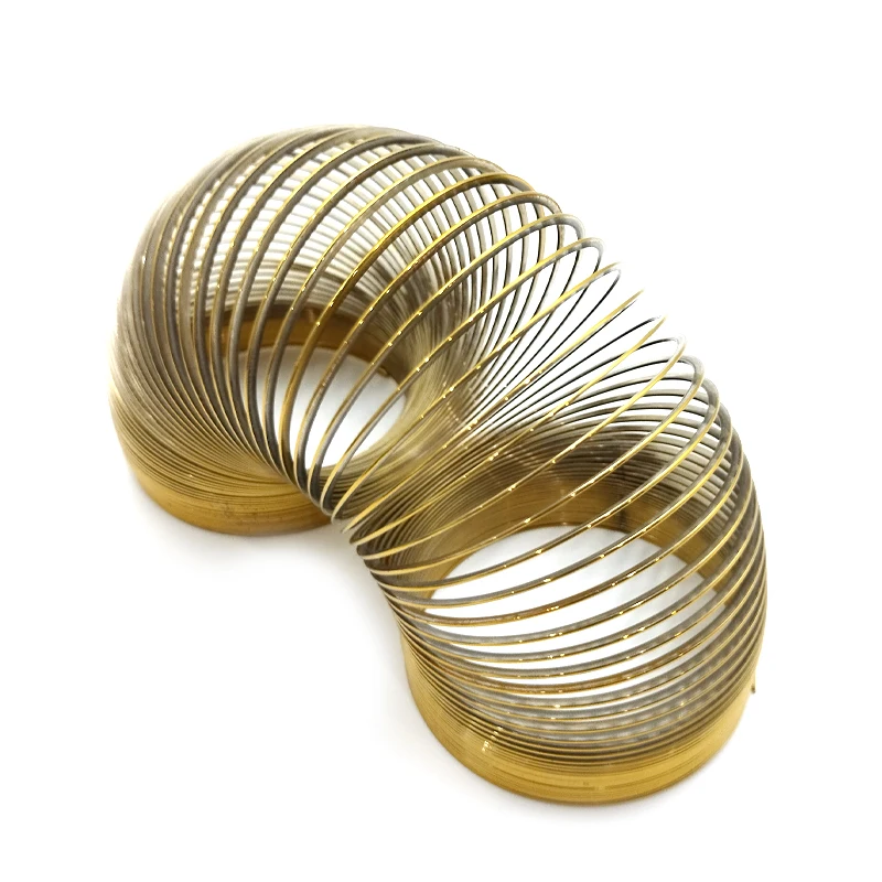 Customized Stainless Steel Compression Spring Colorful Metal Toy Slinky Coil Industrial Usage