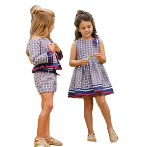New Summer 2026 Girls'100% COTTON  Fabric Naval Academy Style Plaid Dresses Korean Version with Sailor Collar for Children
