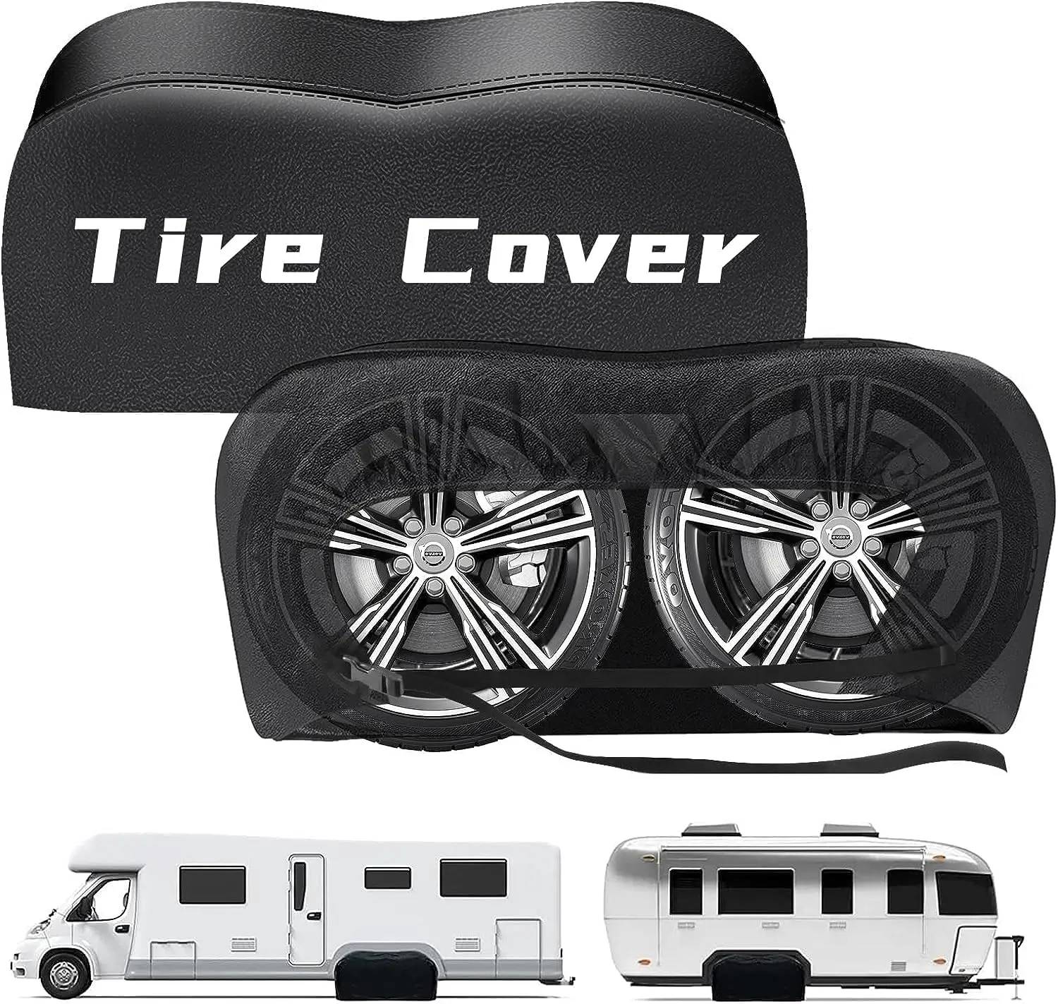 Seasonal Tire Totes Spare Tire Bag Tire Storage Cover Sun Protection