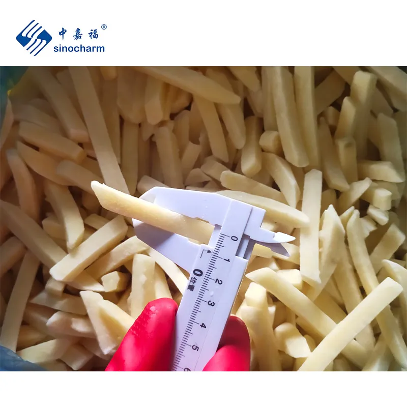 Sinocharm Wholesale Frozen Potato Strips Crispy Frozen Pre-fried French Coated Fries From China