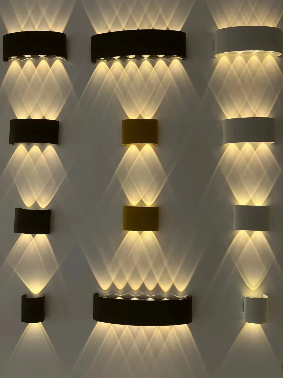 LED Wall Lamps Waterproof Aluminum  Outdoor wall Lighting Garden light
