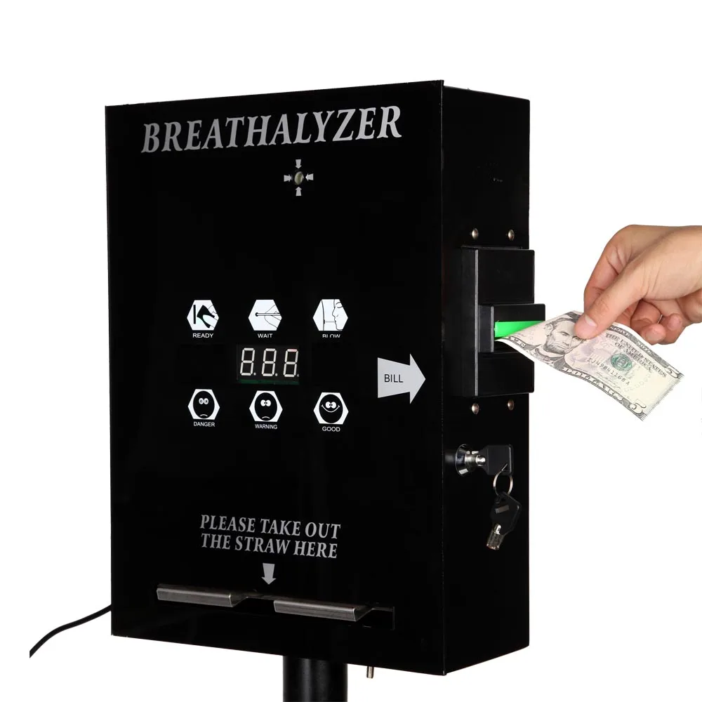 2015 Bill Operated Vending Breathalyzer Supplier Halitosis Gas Detect