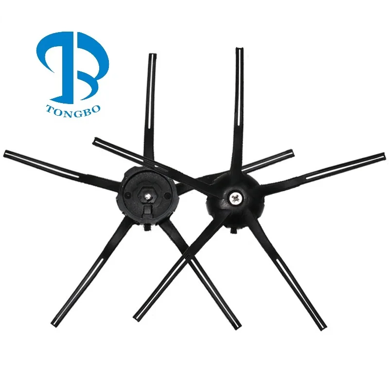 5-Armed Black Side Brush for Roborock S6 S6 Pure S5 S5 Max S4 E4