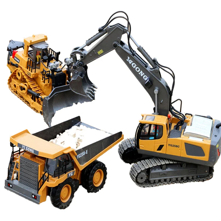 Jcb Hydraulic Remote Control Excavator Toy For Kids Mini Rc Car Toy