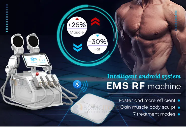 Air Cooling Professional Ems Muscle Stimulator Sculpt Muscle Gain