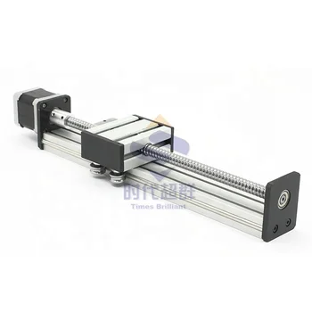 300mm stroke customized low price Ball Screw Linear Motion Actuator Guide Rail Ways For Engraving with 23 nema step motor