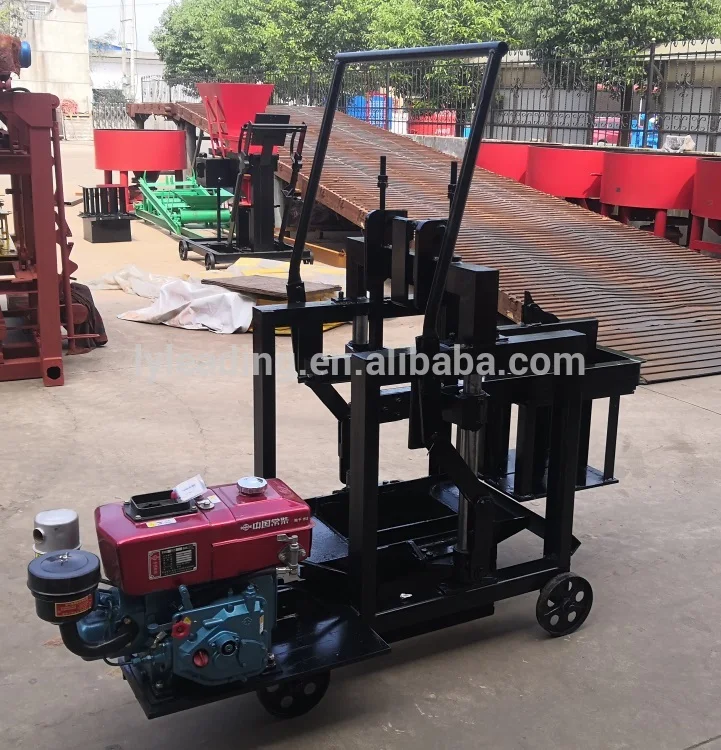 Abuja Concrete Block Making Machine Smaller Investment QMY2-45 Less ...
