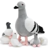 Set di peluche piccione 6 in 1