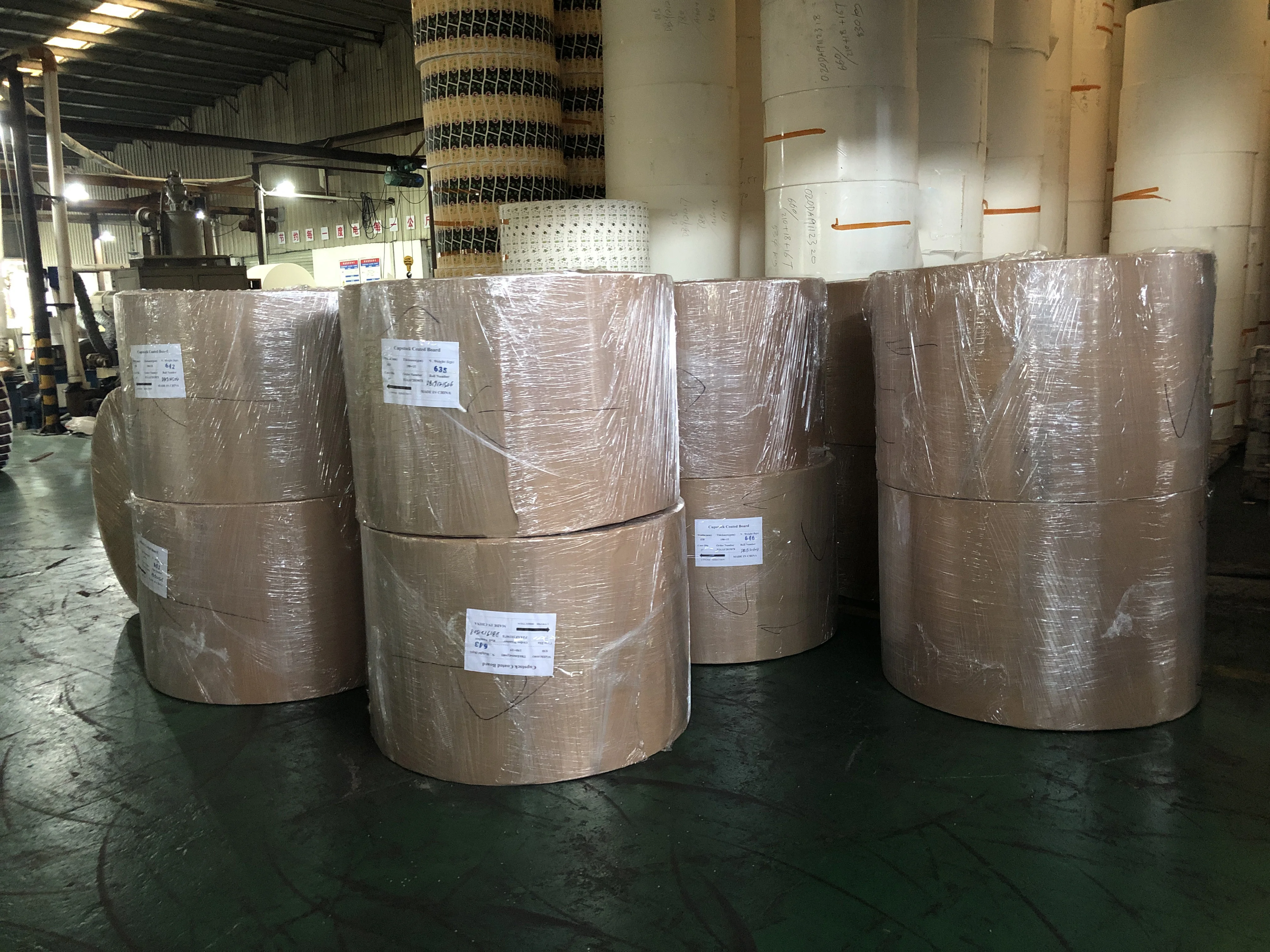 Заводская индивидуальная Китайская печать, оптовая продажа, низкая цена, Экологически чистая односторонняя бумага с полиэтиленовым покрытием