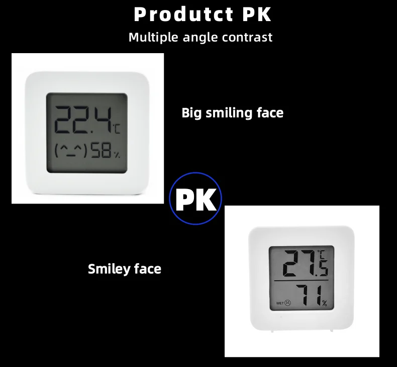 Xiaomi Bluetooth Temperature And Humidity Meter 2 High Precision Sensor