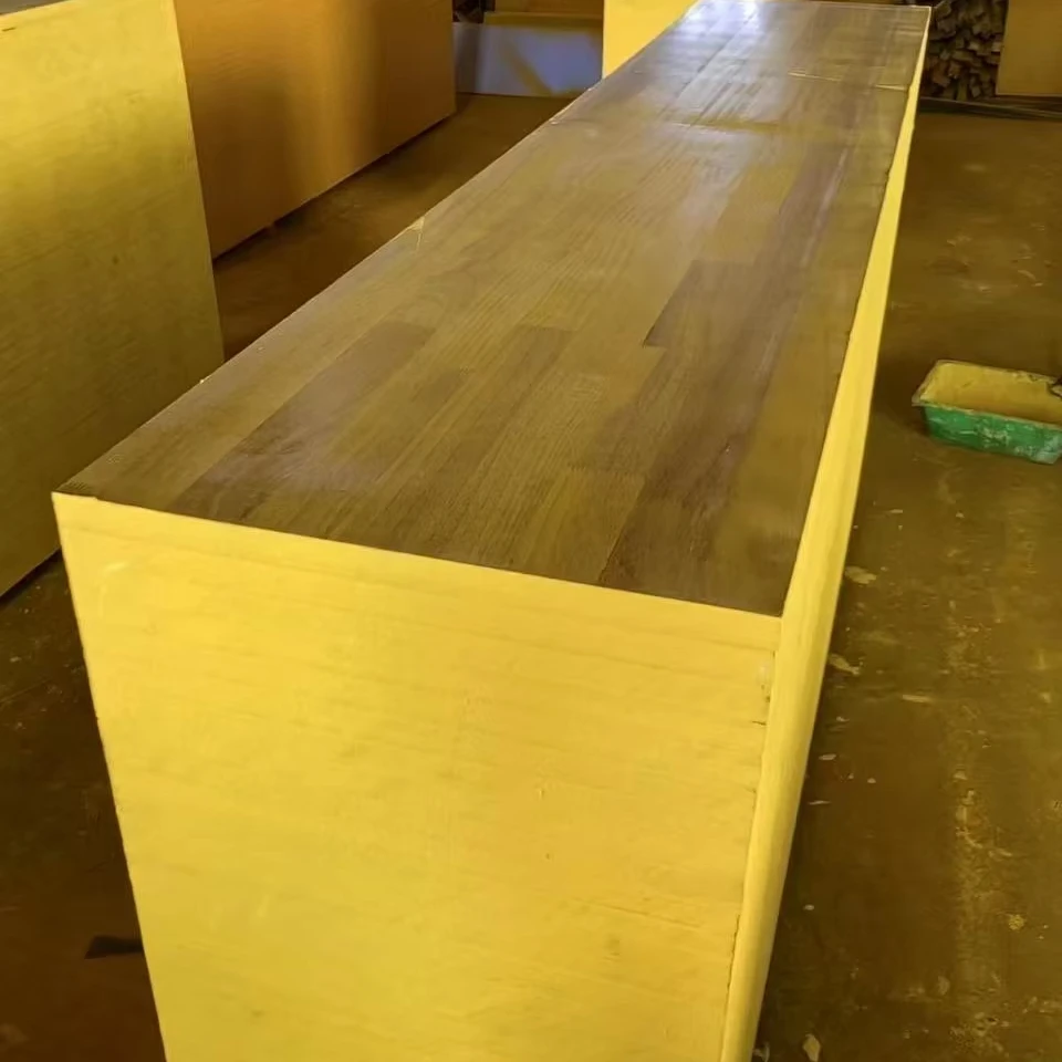 Moden 21mm 27mm 30mm Panel Bekisting 3-Ply Kuning Kedap Air Papan Pekak Fenolik untuk Bekisting